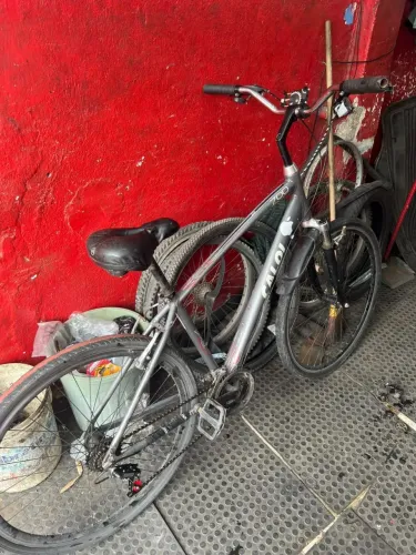 Bicicleta calor 7000 cinza