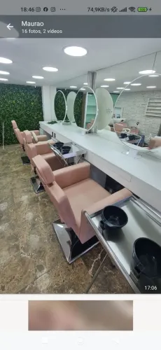 Vendo equipamentos completos de salão de beleza