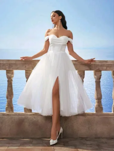 Vestido de noiva, vestido festa, vestido social, vestido branco