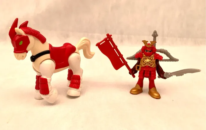 IMAGINEXT - Arqueiro Samurai e Cavalo (Fisher Price)