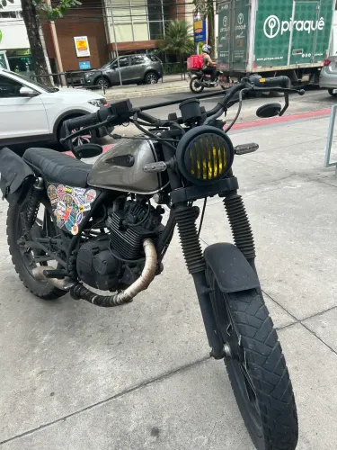 Suzuki Yes Custom Scrambler 
