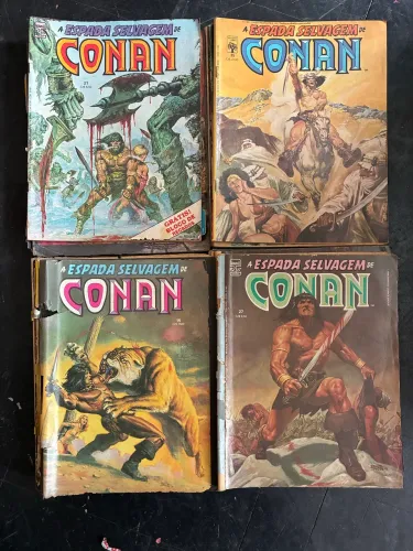 Revista CONAN raridades preço por und 