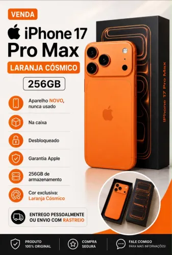 Vendo IPHONES 17 PRO MAX e IPHONE 16