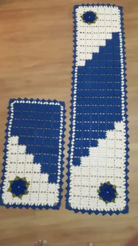 Passadeira de Croche Conjunto