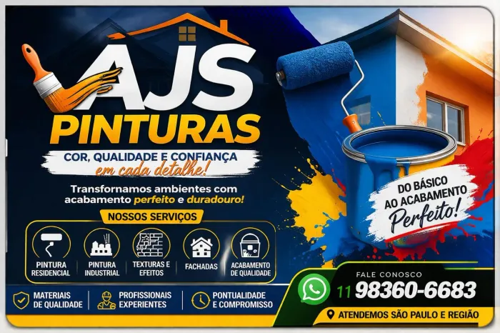Serviço de pintura e acabamento 