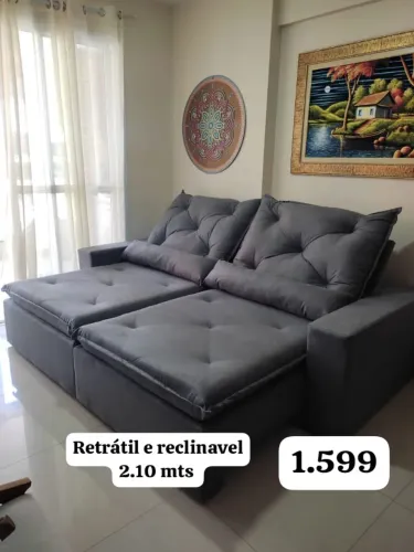 Sofas retrátil direto da fabrica