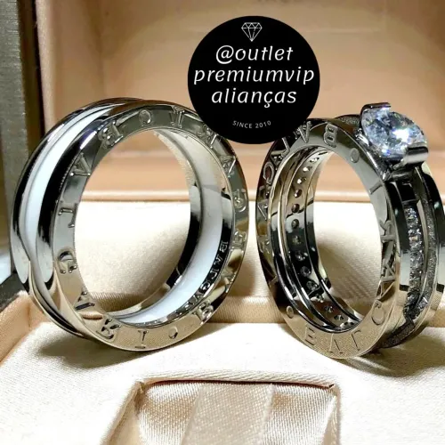 Anel dia dos namorados bvlgari bzero1 promoção