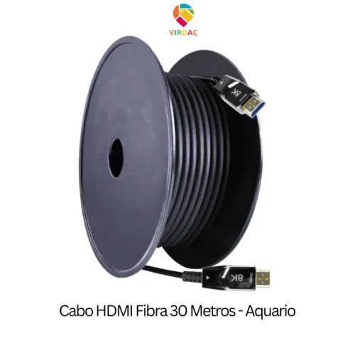 Cabo HDMI 30 metros Fibra