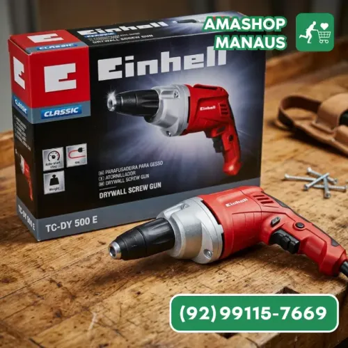 Parafusadeira Elétrica Einhell TC-DY 500 E - Mandril Ajustável