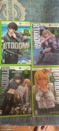 BTOOM!!! Volumes 1 , 2, 3, 4 lacrados.