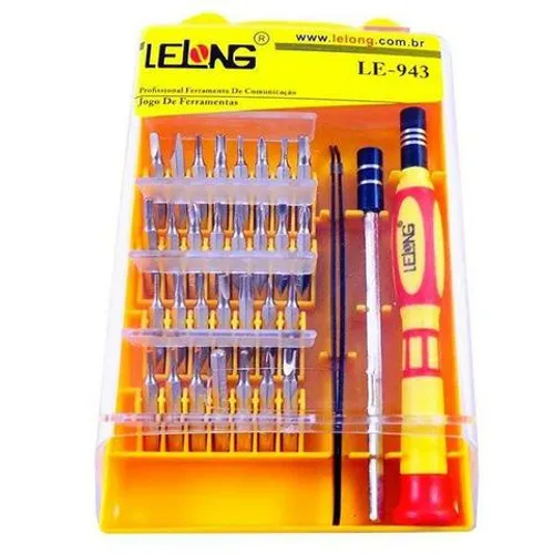 Kit Jogo Chave Precisão 32 em 1 LE-943 Lelong