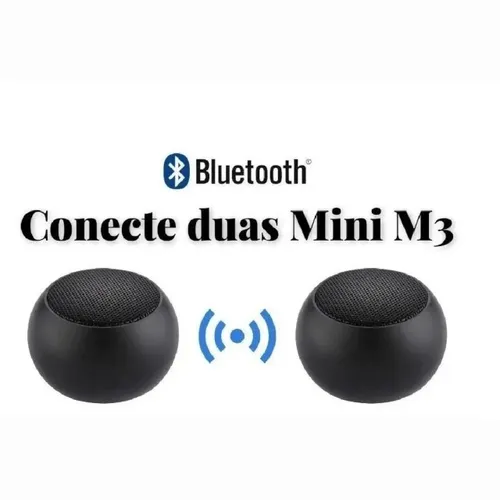 Caixinha Som Bluetooth Tws Metal Mini Speaker Amplificada Muito Alta