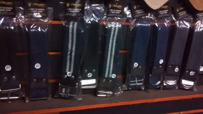 Promoção de cinto de pano