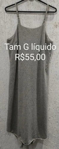 Vestido Tam G, marca líquido novo