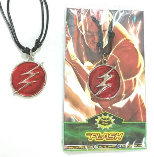 Colar The Flash - NerdDog Store DC Batman Barry Allen Liga da Justica Force Speed
