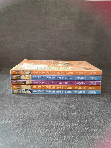 Mangá Colégio Ouran Host Club Volumes 1 a 5