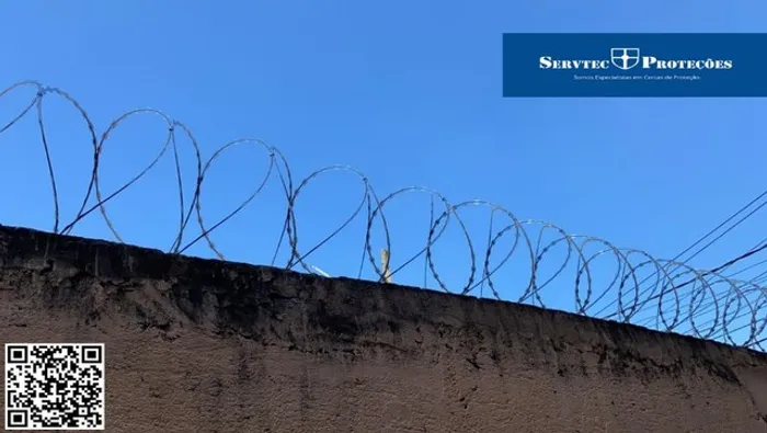 Concertina dupla clipada galvalume