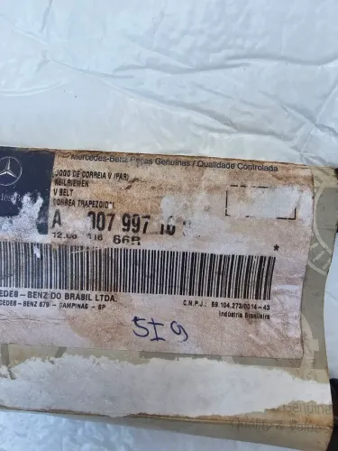 Caminhao Mercedes benz l 1620 kit correias novas originais a *