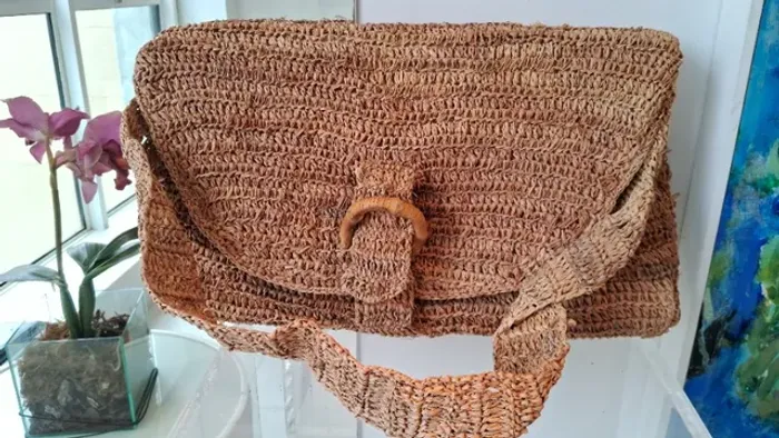 bolsa de alça de corda