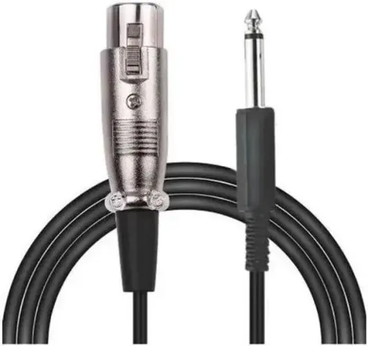 Cabo Para Microfone P10 XLR original lacrado 5 Metros