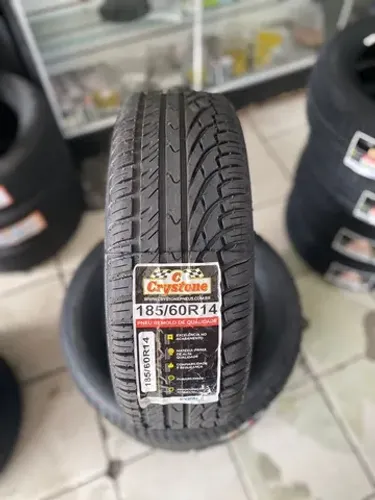 Pneu novo REMOLD 185/60r14 (instalação grátis) CRYSTONE
