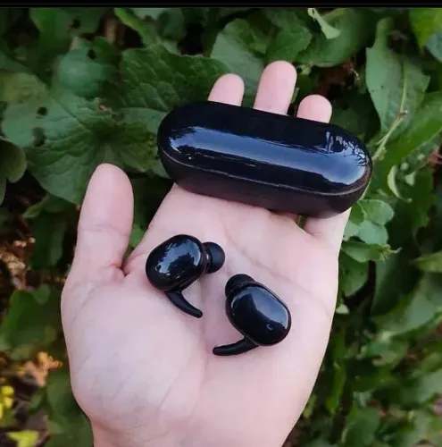 Fones de ouvido bluetooth sem fio Com Borrachinha Academia ar livre
