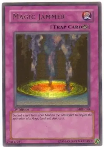 Yugioh!!! Magic Jammer Mrd-p128 Ultra Rare - Metal Raiders