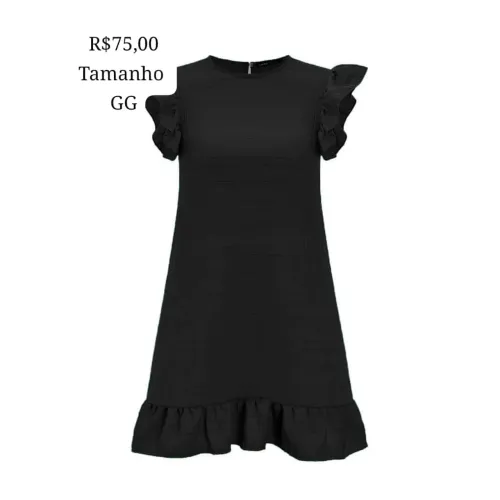 Lindo e maravilhoso vestido feminino em tecido tamanho GG conforto e qualidade