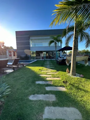 Casa em barra do Jacuipe condomínio fechado acesso ao rio aceito troca