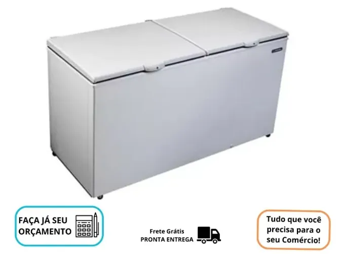 Congelador Tampa Cega Novo 110v Metalfrio