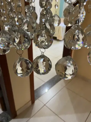Lustre de cristal 36cmx36cm