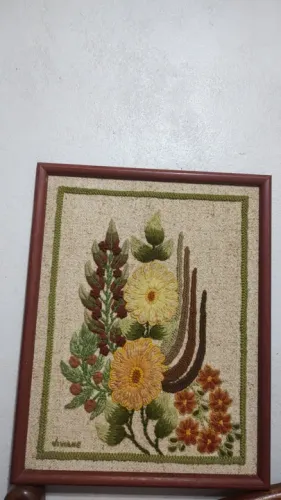 Quadro bordado