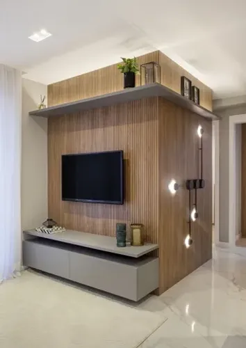 Cozinha, closet e painel - Móveis sob medida