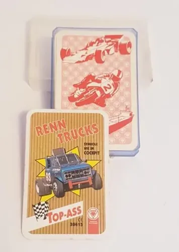 Jogo De Cartas Top-ass Renn Trucks (Origem Alemã)