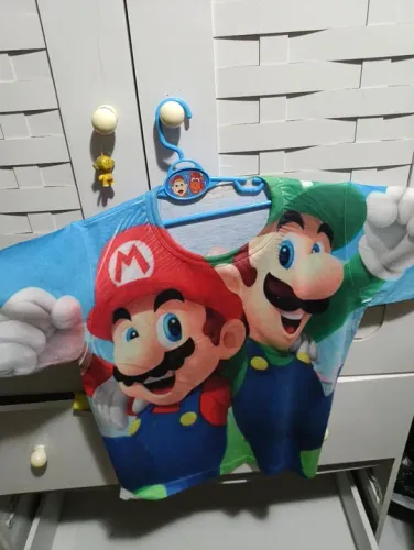 Blusa Mario e Luigi 8