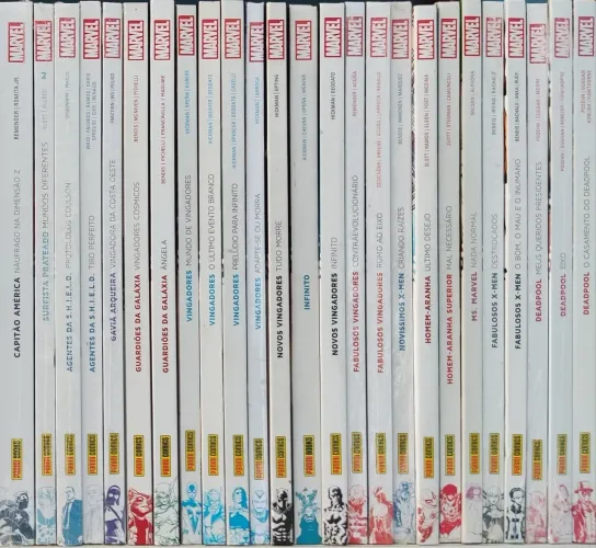HQs Nova Marvel Vingadores Homem-Aranha Deadpool etc. 