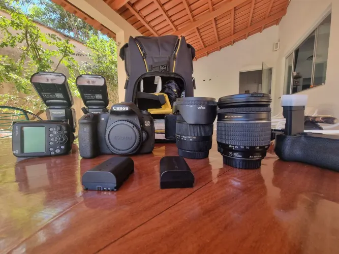Canon 60D kit completo 