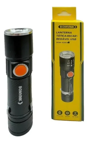 Lanterna De Led Usb Mini Recarrregavel Bom-4306 Bomvink Loja Coimbra Computadores Entrega
