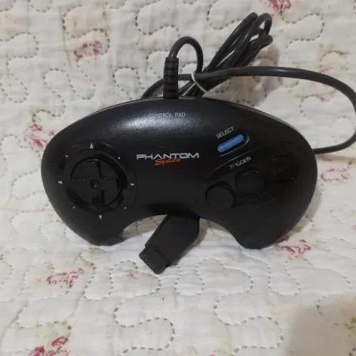 controle original phamtom system, serve top, hi top e turbo game