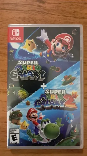 Super Mario Galaxy + Super Mario Galaxy 2 (Lacrado) - Nintendo Switch