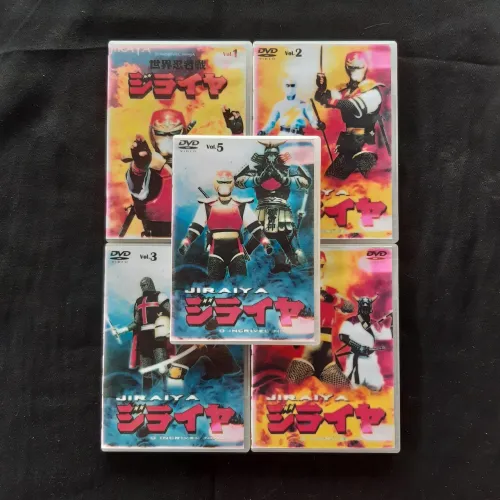 DVDs Jiraiya O Incrível Ninja - Box Completo