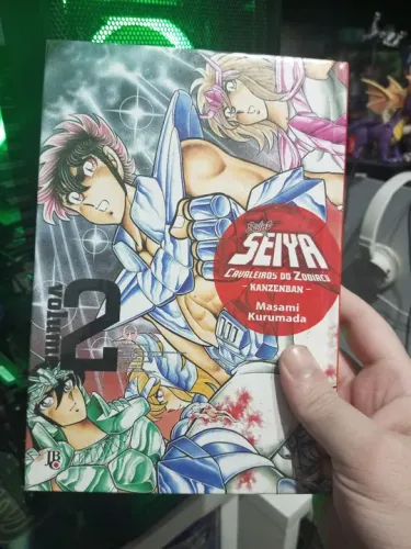 Cavaleiros do Zodíaco - kanzenban - Volume 2 jbc saint seiya mangá lacrado