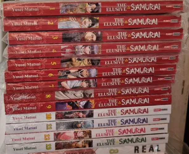 Manga: The Elusive Samurai 1 ao 13 (8 ao 13 lacrados)