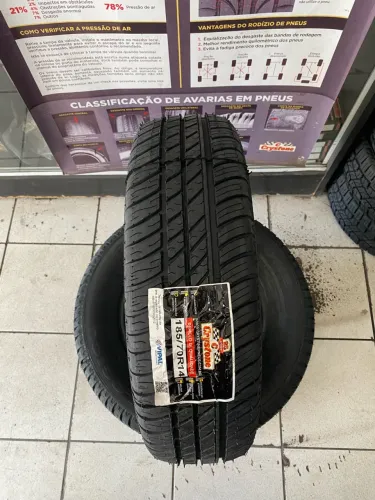 Pneus Crystone 185/70/R14 Remold de qualidade (instalação grátis)