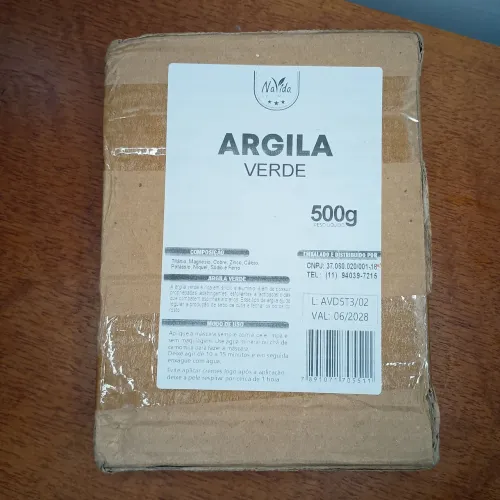 Argila verde - na vida (500g)