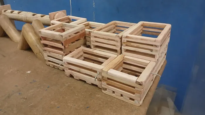 Cachepote de Madeira para Plantas