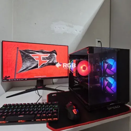 PC GAMER Ryzen 7 5700G + ENTREGA GRÁTIS + 1 ANO DE GARANTIA EM 12X