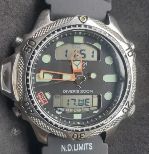 Relógio Citizen Aqualand Promaster JP1060 (Calibre C520) - Mergulho