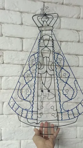 Quadro artenasal nossa senhora Aparecida