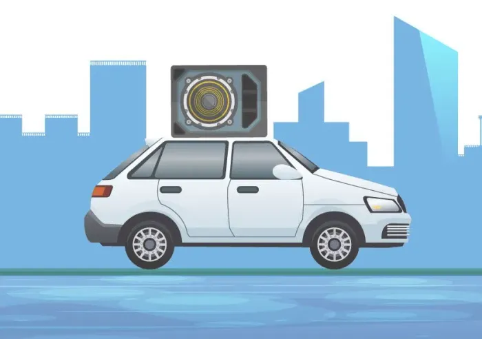 Propaganda com Carro de som